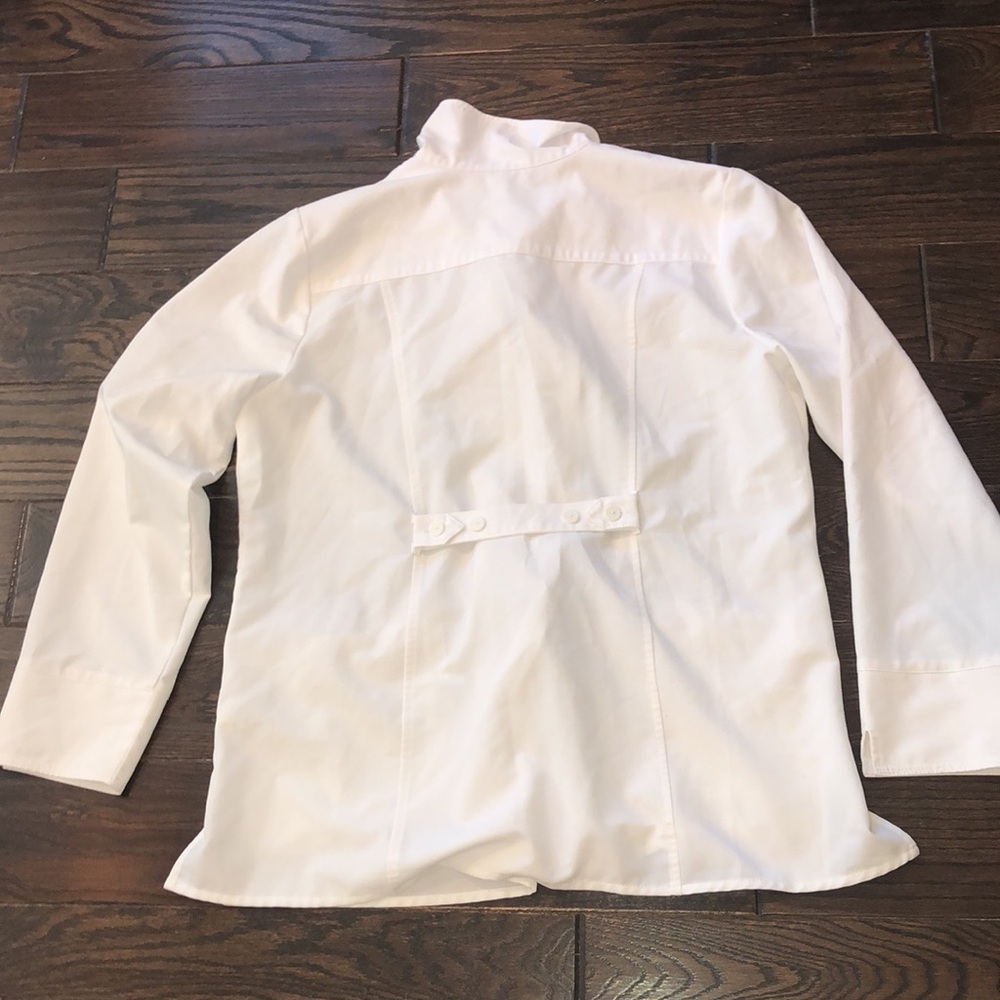 Purple label healing hands white nurses active top jacket size XLarge - Picture 9 of 9